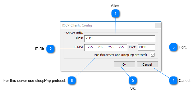 3.2. Configuración de IocpServer.